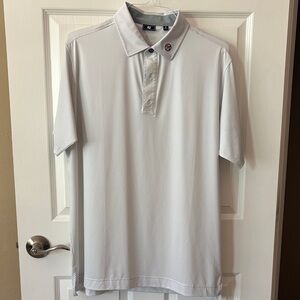 FOOTJOY Men’s Team Titleist Light Gray Shirt